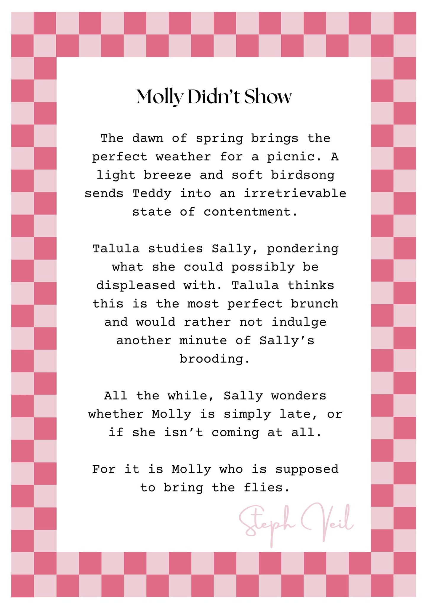 Molly Didn't Show (Limited Edition)